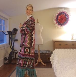 Banditas from Marseilles crocheted wool jacket